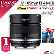 [OFFICIAL PH] SAMYANG 85mm F1.4 MARK II Manual Lens for Mirrorless & DSLR MVP CAMERA