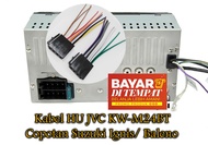 Sepasang Kabel Soket JVC KW-M24BT/ JVC KW M24BT Head Unit/ Tape Mobil OEM Suzuki Ignis Suzuki Baleno