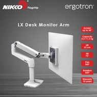 [Local Warranty] Ergotron LX Desk Monitor Arm Desk Mount LCD Arm Bright White Matte Black