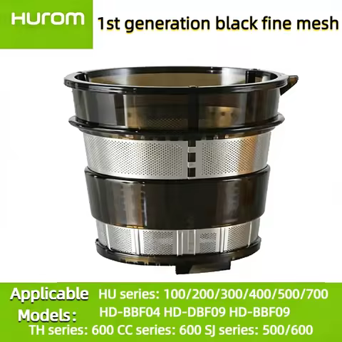 Slow juicer Hurom blender filter, juicer filter small hole black, HU-500/HU-100/HD/CC/TH/SJ series r