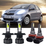 หลอดไฟ led สําหรับ toyota yaris 2006-2014- h4 h11 Accessories