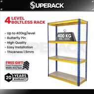 [FREE SHIPPING] SUPERACK Boltless Rack Rak Dapur Rack Shelf Rack Kitchen Rak Besi Bertingkat Heavy D