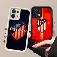 MK-6 Atletico Madrid Soft Silicone for OPPO F21 F21S Reno 7 7Z 8 8Z Lite Pro