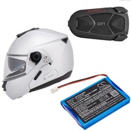 2025 3.7V 800mAh Wireless Headset battery PL053448P for Nolan N-COM B1,N71,N85,N86,N103,N43E Air,N43