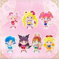要訂 ~ 日本正版 限量版 Sanrio x Sailor Moon 美少女戰士 水冰月 聯乘系列 : 公仔掛件 手袋掛件 / 毛公仔 / 毛絨玩偶 /   (Kuromi / Melody / He
