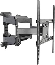TV Mount,Sturdy Stainless Steel Slim TV Wall Bracket for Most 32-60 Inches TVs,Swivel and Tilt TV Wall Bracket up to 36.4KG Tilting Height Adjustable, Max 400x400mm