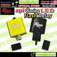 API LED Signal Condenser Flasher Relay Adjustable PNP Yamaha Y15 Y15ZR V2 Y16 Y16ZR RSX150 R15 R25 A