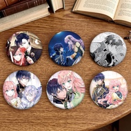 Anime 7th Time Loop Round Badge Creative Brooch Clothing Backpack Accessories Lapel Pin