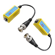 R* Video Balun Transceiver with Twisted Pair Terminals for CCTV Camera Cabling