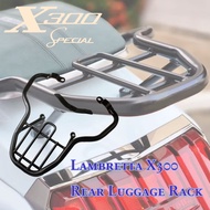 Motorcycle Accessories Iron Steel LAMBRETTA X300 X200 Rear Top Box Rack Luggage Bracket for LAMBRETT