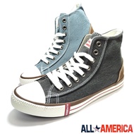 ALL AMERICA unisex high top canvas casual shoes|kasut kain high cut ALL AMERICA