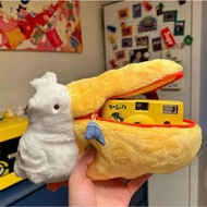 Japan Cute Camera Bag Pelican Doll Big-Mouth Bag Portable Bag Headphone Coin Purse Makeup Bag Travel