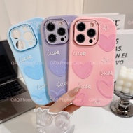 Case with Lens Protection for iPhone 16 15 14 13 12 11 Pro Max 7 8Plus Creative Anti-Fall Soft Silic