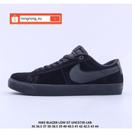 100% Original NK SB Zoom Blazer Low GT Black Casual Sneaker Shoes for Women and Men