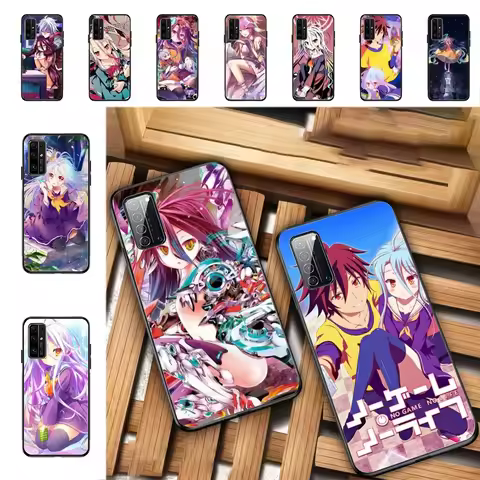 NO GAME NO LIFE Phone Case For Huawei Honor 10 lite 9 20 7A 9X 30 50 60 70 pro plus Soft Silicone Co