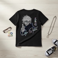 KRMK Unisex Children's Distro T-Shirt Anime Image JUJUTSU KAISEN GOJO SATORU SIX EYES