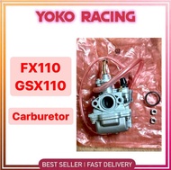 SUZUKI GSX 110 FX110 FX 110 GSX110 CARBURETOR CARBURATOR KARBURETOR KARBURATOR KARB CARB CABETA KABE