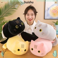 HUISHU Plush Cat Toy, Home Decor Stuffed Animal Cat Pillow, Soft Cute Cat Gifts Sofa Cushion Home
