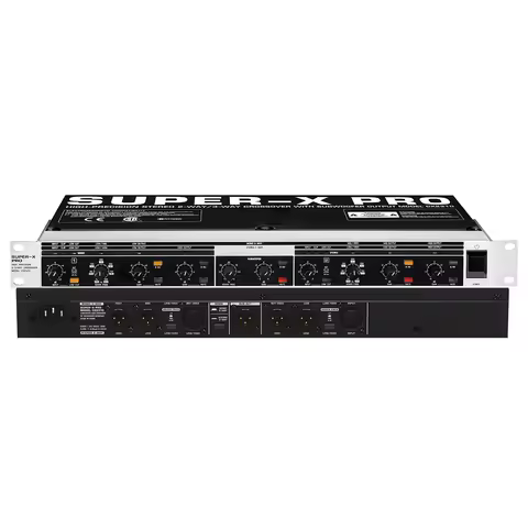 CX2310 High-Precision Stereo 2-Way/Mono 3-Way Crossover With Subwoofer Output Adjustable Time Delays