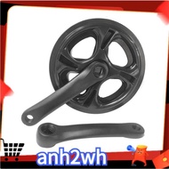 【A-NH】Single Speed 42T Folding Bike Crank Road Bike 152 mm Crank Set Hollow Tooth Plate Bike Sprocke