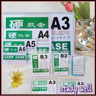 A3 A4 PVC Business License Certificate Protective Cover Document Folder Certificate Holder Menu Hold