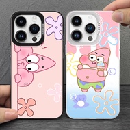 Case for iPhone 16 15 Plus Pro Max Soft A-50 SpongeBob