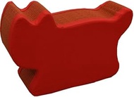 Pure Made in Japan Igusa Kids Cat Small Red 15.4 x 10.2 inches (39 x 26 cm)