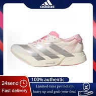 Adidas Adizero Adios Pro 4 White Pink Sneakers Low Top Runnig Shoes Unisex