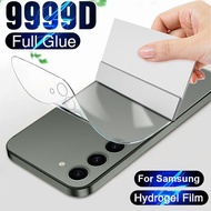 ฟิล์มกันรอยด้านหลัง แบบใส สำหรับ Samsung S24 + S23 Ultra S23 Plus Full Cover Hydrogel Film