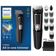 Philips Norelco Multigroom 3000 Face Shaver Trimmer 13 Piece