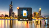4G Unlimited Data 4G Sim Card in 14 Asia-Pacific Regions (Hong Kong Airport Pickup)
