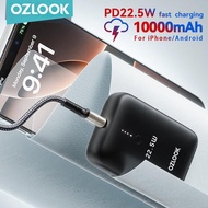 Charging Station Adapter 10000mAh PowerbankMini 22.5W Fast charging Type c-Black PB Only chargers