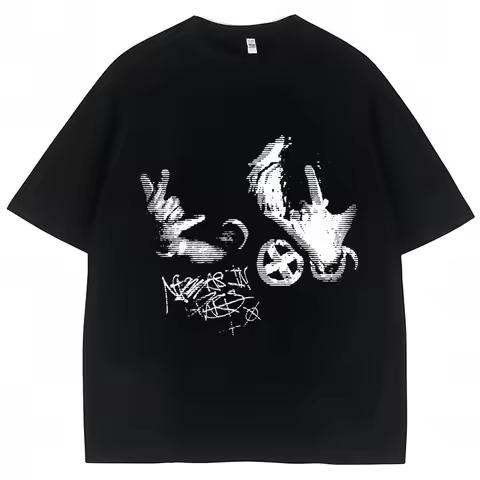 Popular Rapper Ken Carson Playboi Carti T Shirts Opium Destroy Lonely Gothic Punk T Shirts Men Women