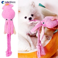 NOBELJIAOO Octopus Shaped Pet Toy Pet Companion Bite-resistant Interactive Toy For Small And Medium 