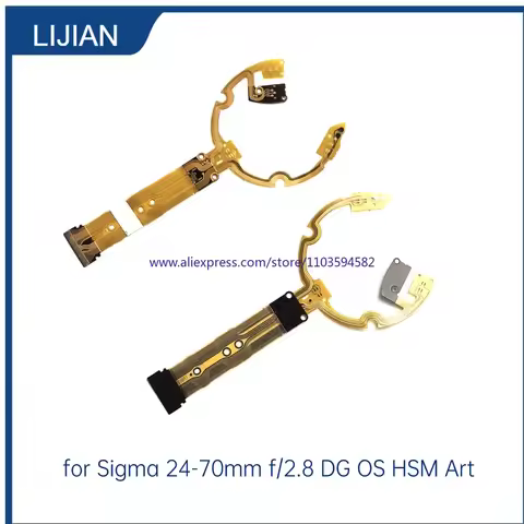 1pcs New For Sigma art 24-70mm F2.8 24-70 mm 1:2.8 DG OS HSM Art Anti Shake Stabilizer FPC Cable Fle