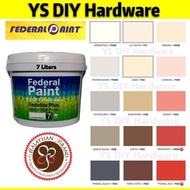 Federal Paint 7 Liters Fedelite Plus Premium Interior Wall Finish