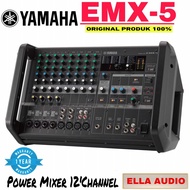 Power Mixer Yamaha Emx 5 12-Channel Powered Mixer Original