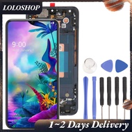 loloshop Organic Light Emitting Diode Screen Replacement for G8X ThinQ G850  V50S 5G LM V510N 6.4in 