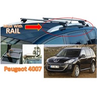 Peugeot 4007 Aluminium Roof carrier Cross Bar Roof Rack Bar Roof Carrier Luggage Carrier