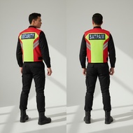 FREE NAME-SECURITY VEST SECURITY VEST | THICK EMBROIDERED SECURITY VEST