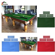[chulisia] Compact   Pool Table Cloth Felt & 6Pcs Strips for 9ft Snooker Pool Billiards  0.6mm Thick