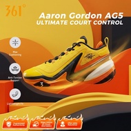 361 Degrees Aaron Gordon AG5 Men Basketball Shoes Signature Responsive Support Non-Slip Court Sneake