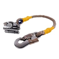 Rope Grab Vertical Fall Arrester Alat Panjat Tebing Alat Penahan Jatuh Rope Lanyard Auto Stop Rope G