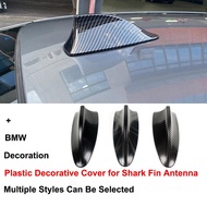 Gloss Black Carbon Fiber Car Shark Fin Antenna Aerials Cover For BMW F10 F11 F01 F02 M5 F30 F20 F22 F31 E90 E92 F18 M3 F34 F36