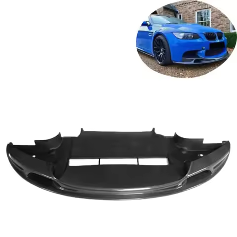 High Quality Real Carbon Fiber Front Bumper Lip GTS-V Style Customized for 3 Series E92 M3 2007-2013