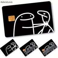 ADL La Linea Funny Anime Pattern Credit Card Sticker Used For EBT, Transportation, Keys, Credit Card