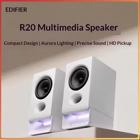 Edifier R20 Multimedia Speaker Desktop Computer Sound System Subwoofer High Volume Home Mini Speaker