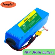 Original 48V 30Ah 1000wa 13S3P 18650 Battery Pack 54.6v E-bike Electric Bicycle Battery Scooter with 25A Discharge