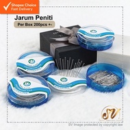 Long & Sharp Hard Steel Scarf Needle Cushion Pack Scarf Needle Hijab Needle 31 Mm