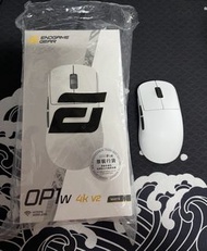 Endgame Gear OP1w4K V2 白色 有收據 有保養 已更換腳貼 無原裝腳貼和防滑貼 購買於2026年5月2日